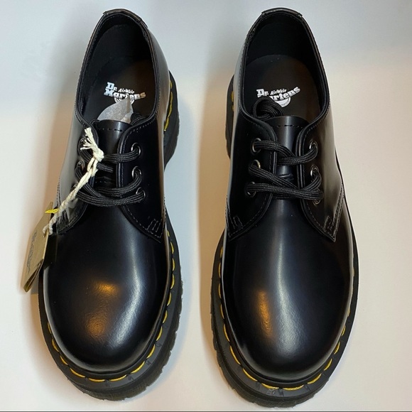 Dr. Martens Shoes - Dr. Martens Holly Buttero Platform Oxfords Black